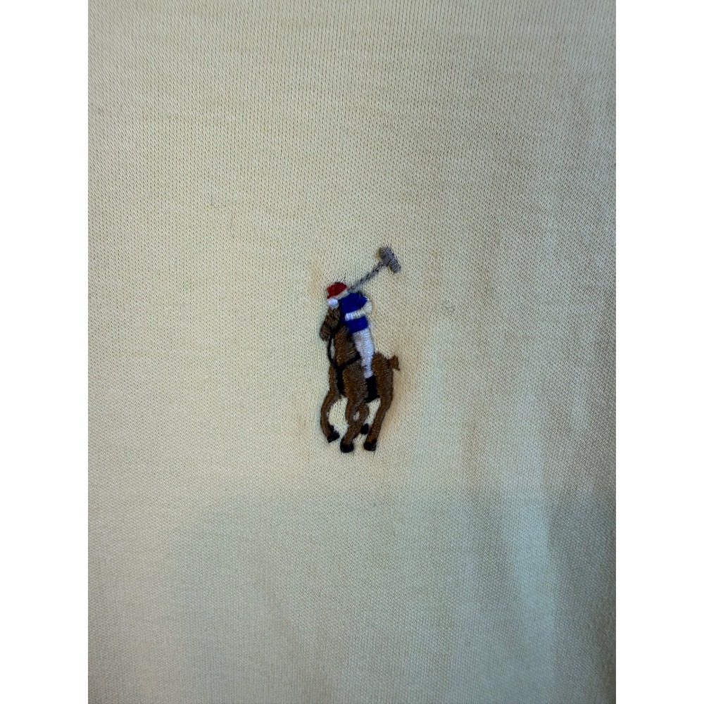 Polo Ralph Lauren Mens XXL Classic Fit Polo Shirt Lot 2 Yellow Blue Cotton Pony - Picture 9 of 13